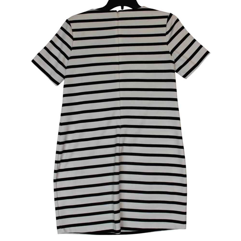 Old Navy Ponte Knit Black and White Shift‎ Dress Small - Picture 2 of 6